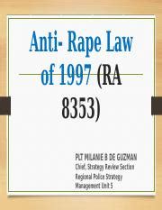 r.a 8353 meaning|Salient Points of the Anti.